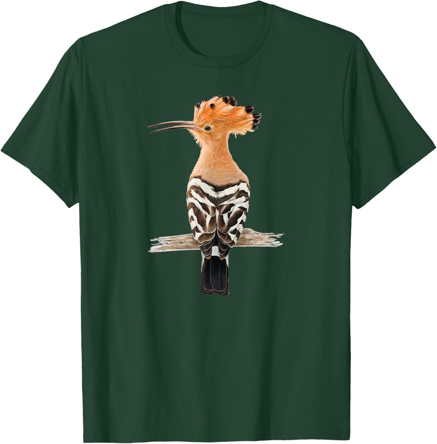 Hoopoe Bird T-Shirt - T-Shirt | Forest