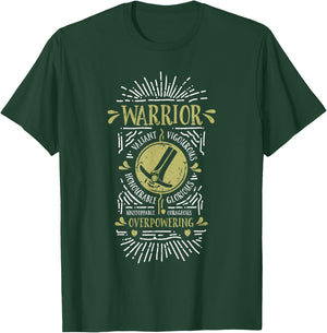 Wow Warrior Role Playing Gamer T-Shirt - T-Shirt | Forest
