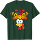 Funny Turkey Unicorn Face Girls Thanksgiving Kids T-Shirt - T-Shirt | Forest