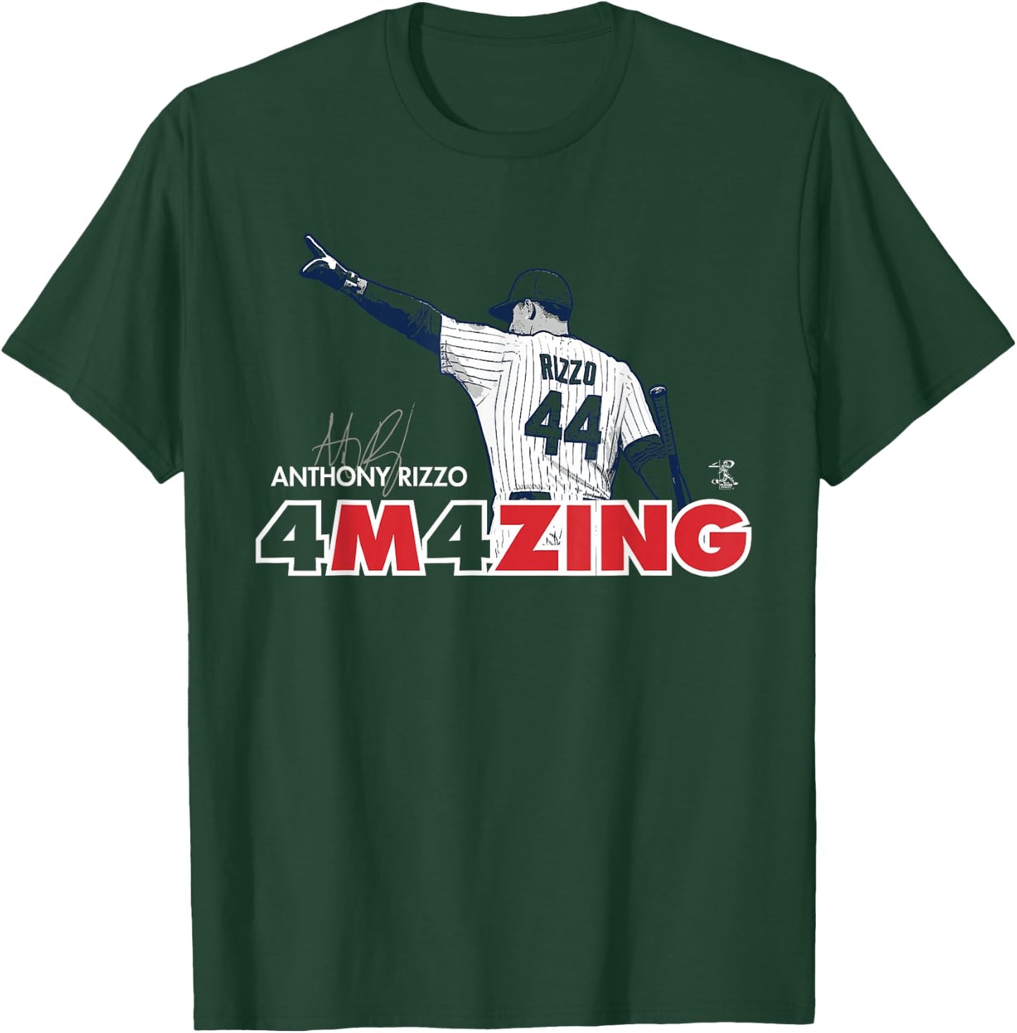 Anthony Rizzo 4M4Zing - Amazing - Apparel T-Shirt - T-Shirt | Forest
