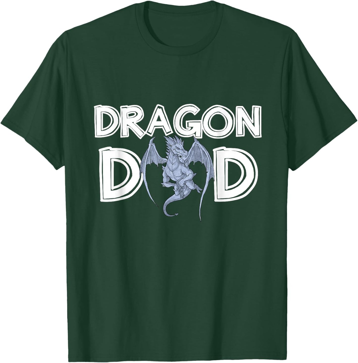 Dragon Dad Daddy Father's Day Gift Dragon T-Shirt - T-Shirt | Forest