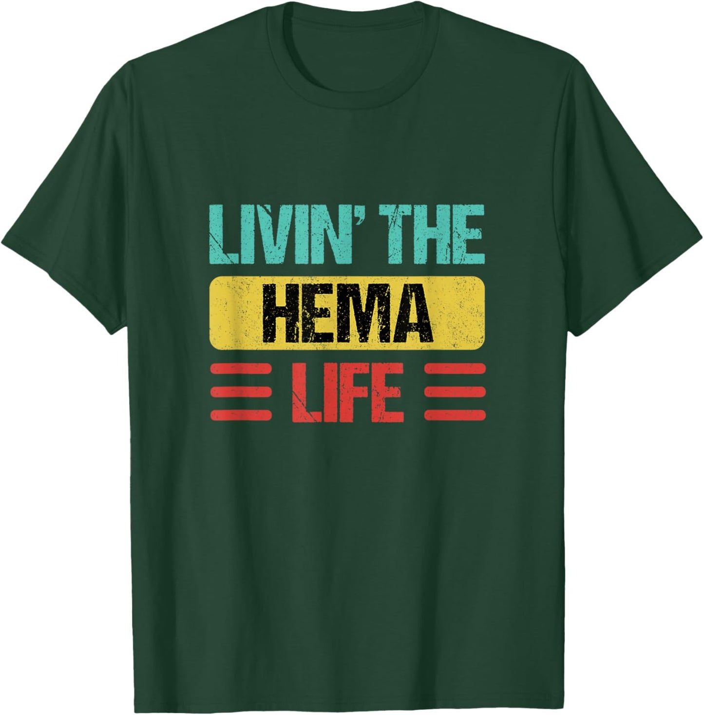 Hema Name T-Shirt - T-Shirt | Forest