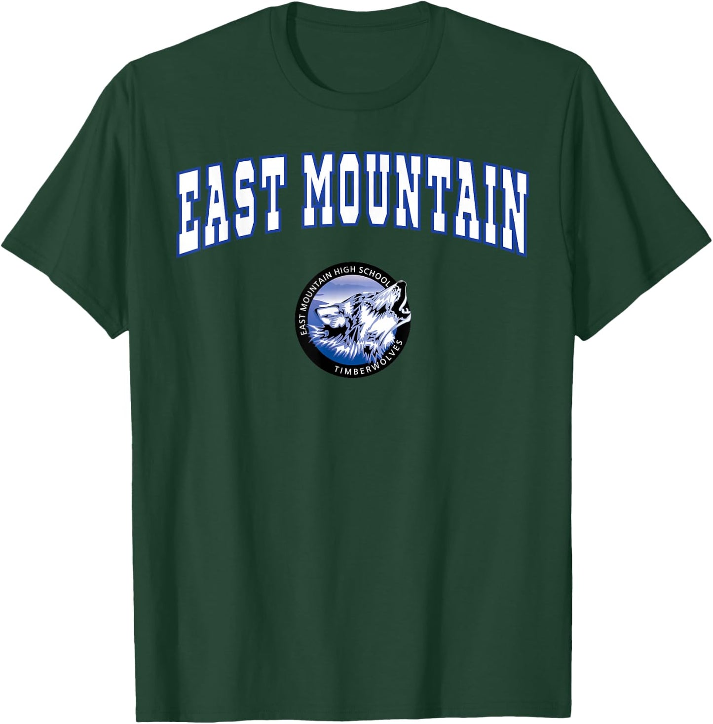 East Mountain High School Timberwolves C2 T-Shirt - T-Shirt | Forest