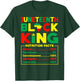 Juneteenth Boy Black King Nutritional Facts Couple T-Shirt - T-Shirt | Forest