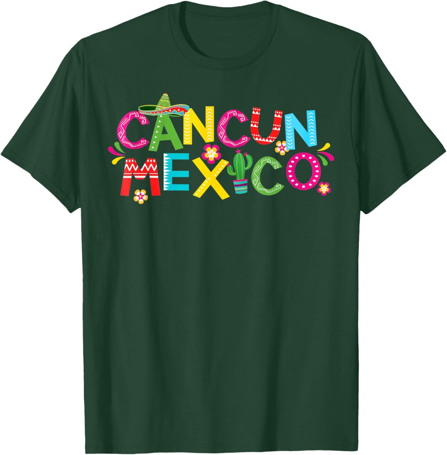 Cancun Mexico T-Shirt - T-Shirt | Forest