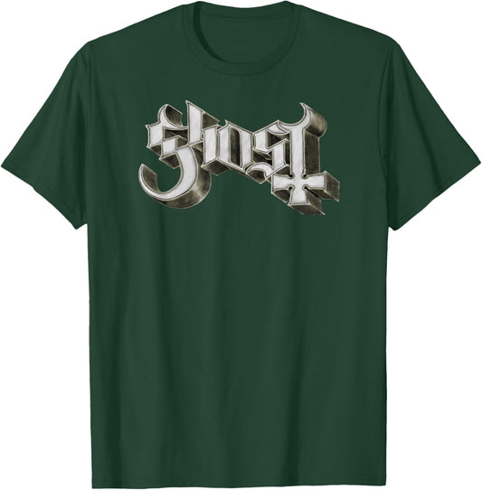 Ghost – Phantomime Logo Navy T-Shirt - T-Shirt | Forest