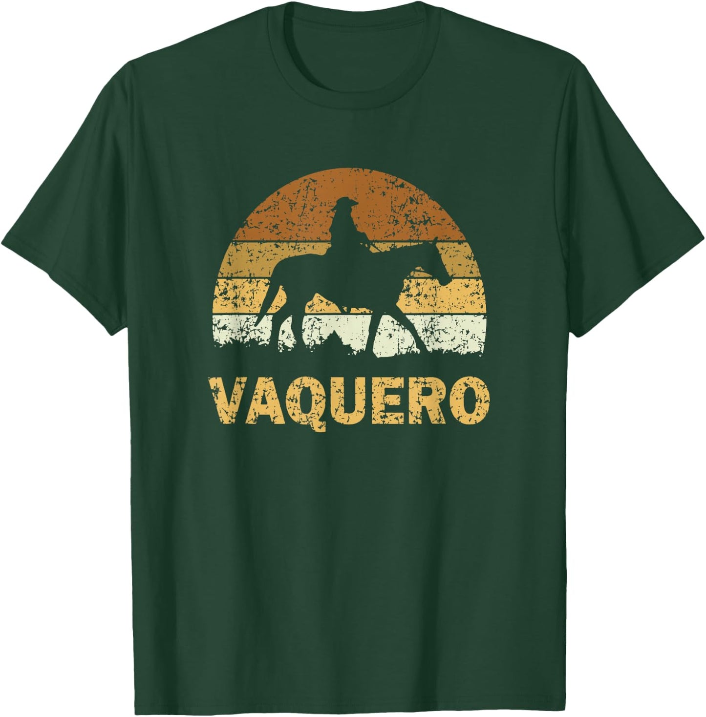 Vaquero Mexican Cowboy T-Shirt - T-Shirt | Forest