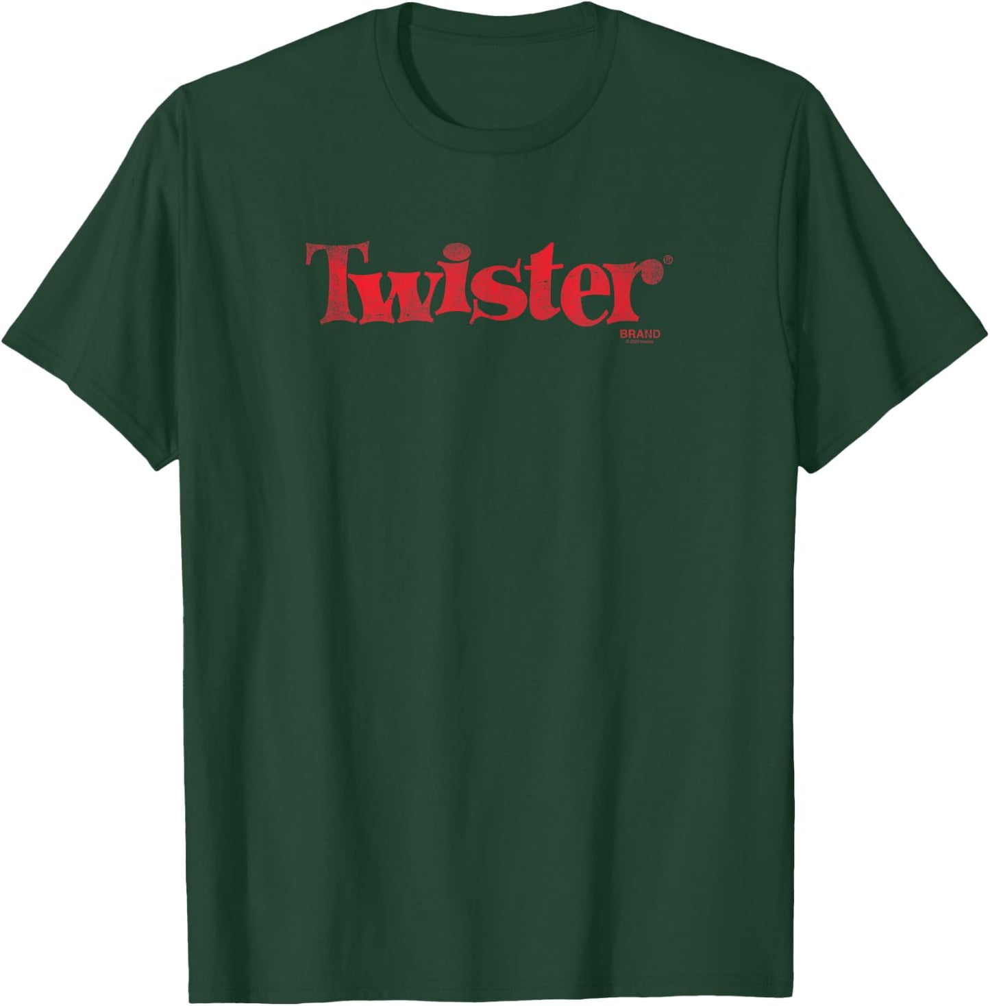 Twister Red Distressed Classic Logo T-Shirt - T-Shirt | Forest