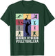 In My Volleyball Era Shirt Vintage Volleyball Sport Game Day T-Shirt - T-Shirt | Forest