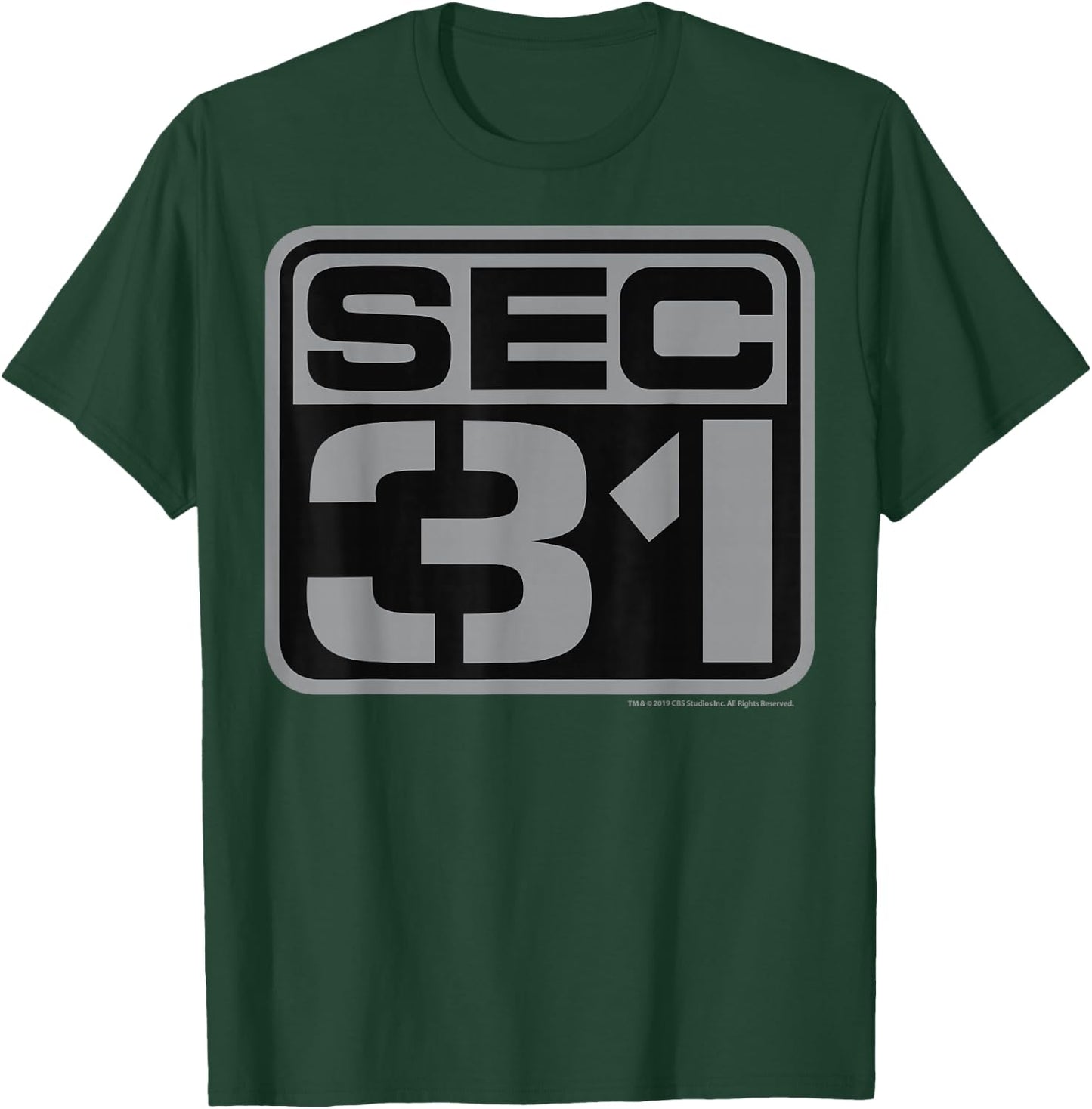 Star Trek Discovery Section 31 Badge T-Shirt - T-Shirt | Forest