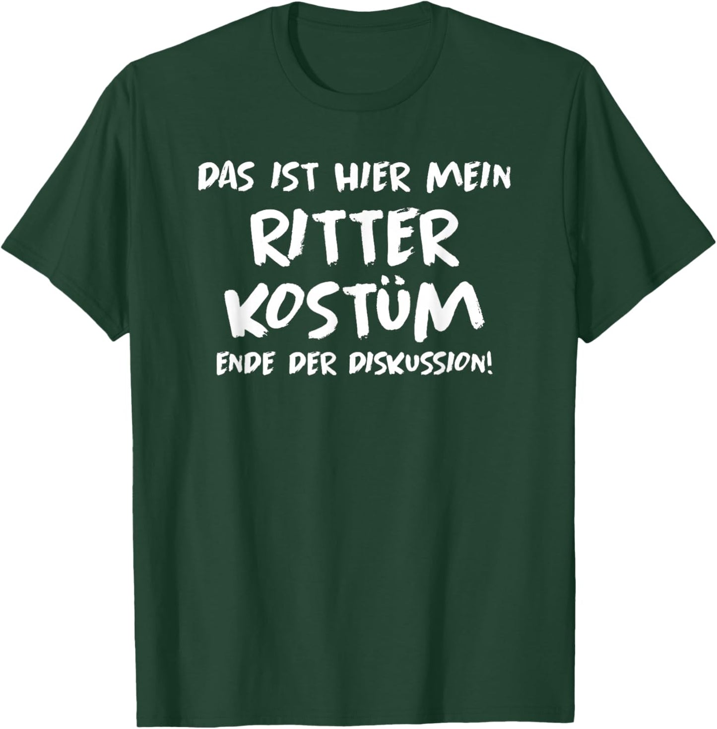 Ritter Das Ist Mein Kostüm Ritter T-Shirt - T-Shirt | Forest
