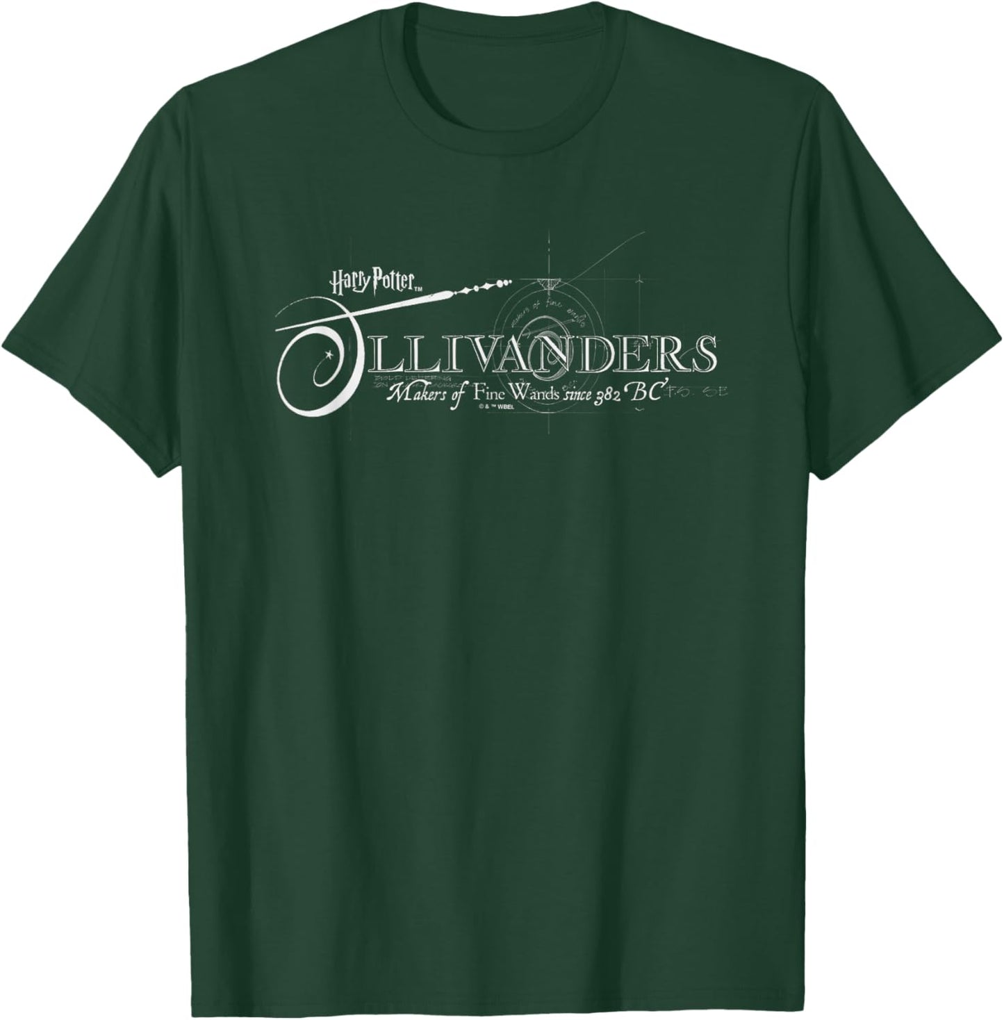 Harry Potter Ollivanders Wand Makers T-Shirt - T-Shirt | Forest