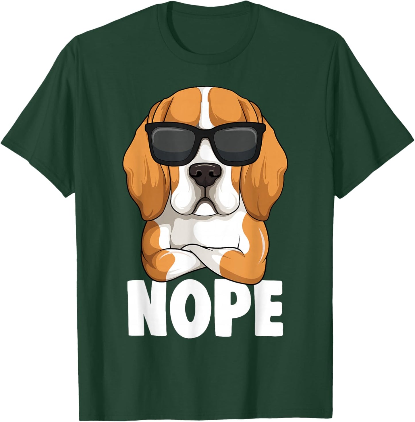 Beagle Hund Kinder Jungen Frauen T-Shirt - T-Shirt | Forest