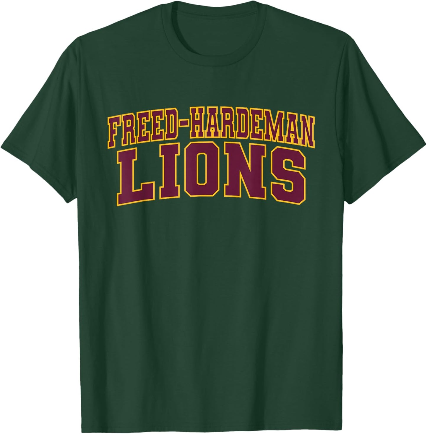 Freed Hardeman University Lions Apparel Sports Fan T-Shirt - T-Shirt | Forest