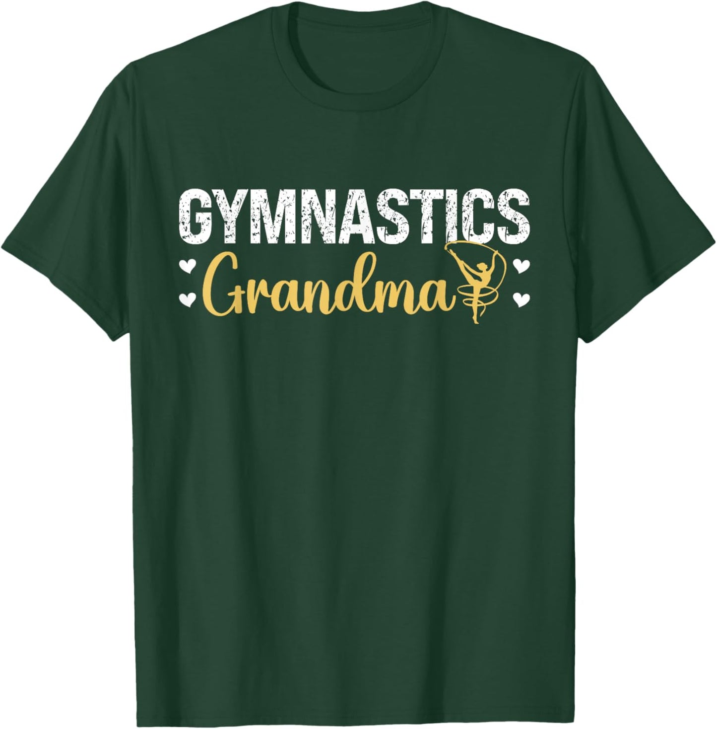 Gymnastics Grandma Of A Gymnast Grandmother T-Shirt - T-Shirt | Forest