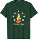 Volley Llama Lover Cute Volleyball Team For Girls T-Shirt - T-Shirt | Forest
