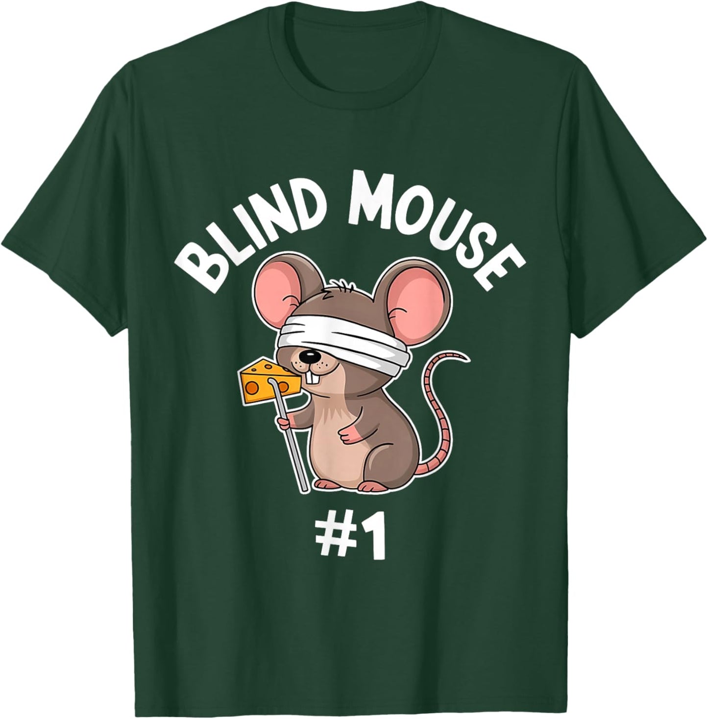 Three Blind Mice Costume Mouse #1 Matching Group T-Shirt - T-Shirt | Forest