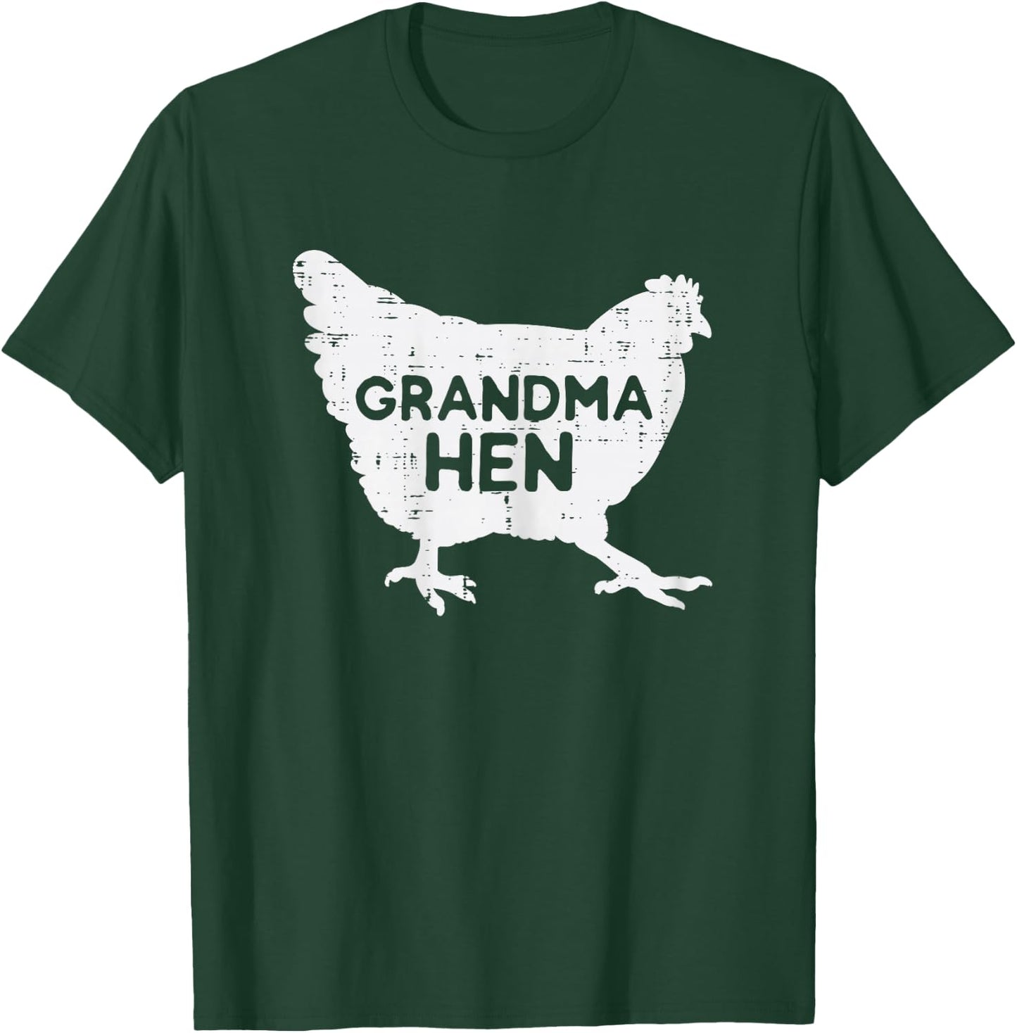 Grandma Hen Chicken Mothers Day Farm Farmer Nana Mimi Women T-Shirt - T-Shirt | Forest