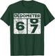 Oldometer 66-67 Car Odometer Funny 67th Birthday T-Shirt - T-Shirt | Forest