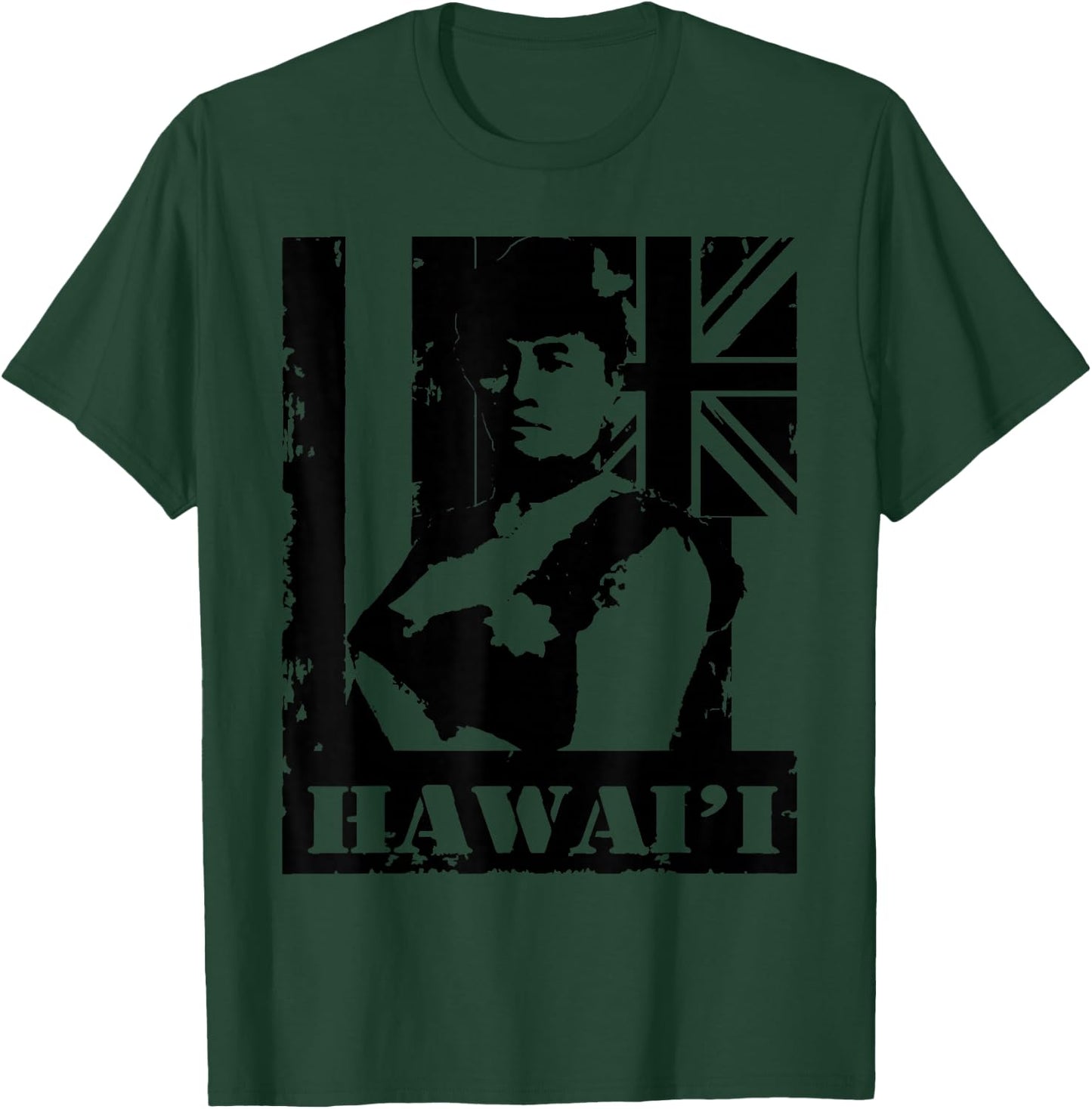 Hawai'i Queen Liliuokalani by Hawaii Nei All Day T-Shirt - T-Shirt | Forest