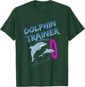 Dolphin Trainer Halloween Costume T-Shirt - T-Shirt | Forest