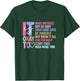 It Is Okay To Make Mistake, Ask For Help, Start Over, Not OK T-Shirt - T-Shirt | Forest