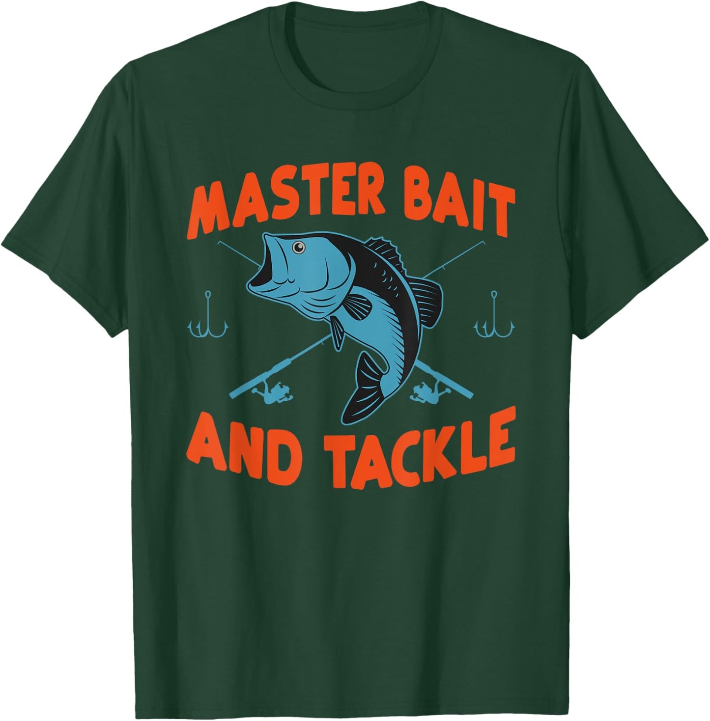 Master Bait And Tackle Funny Fishing Humor Gifts T-Shirt - T-Shirt | Forest