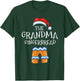 Grandma Gingerbread Family Matching Group Christmas Gift T-Shirt - T-Shirt | Forest
