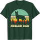 Australian Cattle Dog Red Blue Pet Heeler Dad Cute Gift T-Shirt - T-Shirt | Forest