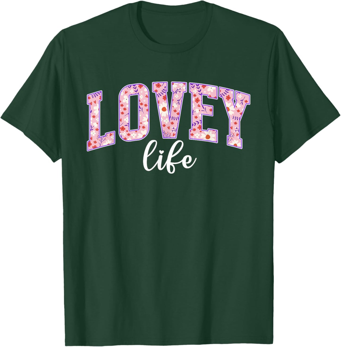 Lovey Life Lovey Grandma Lovey Grandmother T-Shirt - T-Shirt | Forest