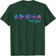 Costa Maya Beach Design / Tribal Turtle Gift T-Shirt - T-Shirt | Forest