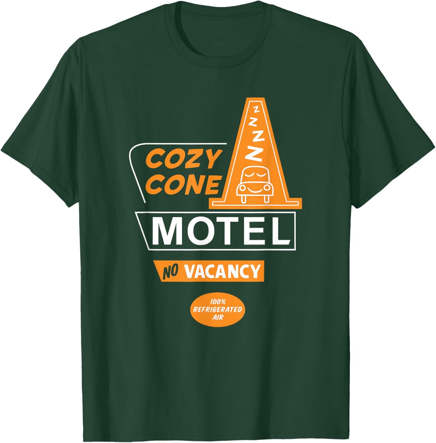 Disney Pixar Cars on the Road Cozy Cone Motel T-Shirt - T-Shirt | Forest