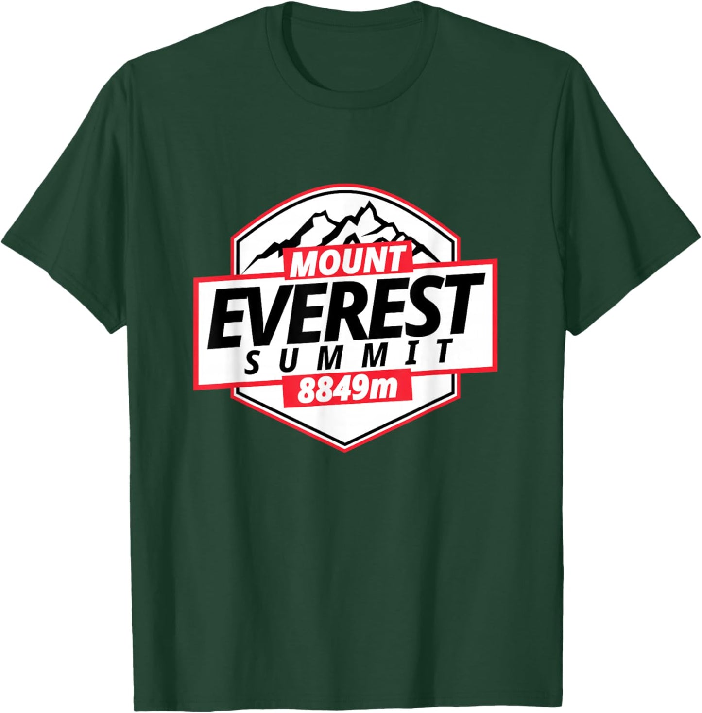 Mount Everest Summit T-Shirt - T-Shirt | Forest