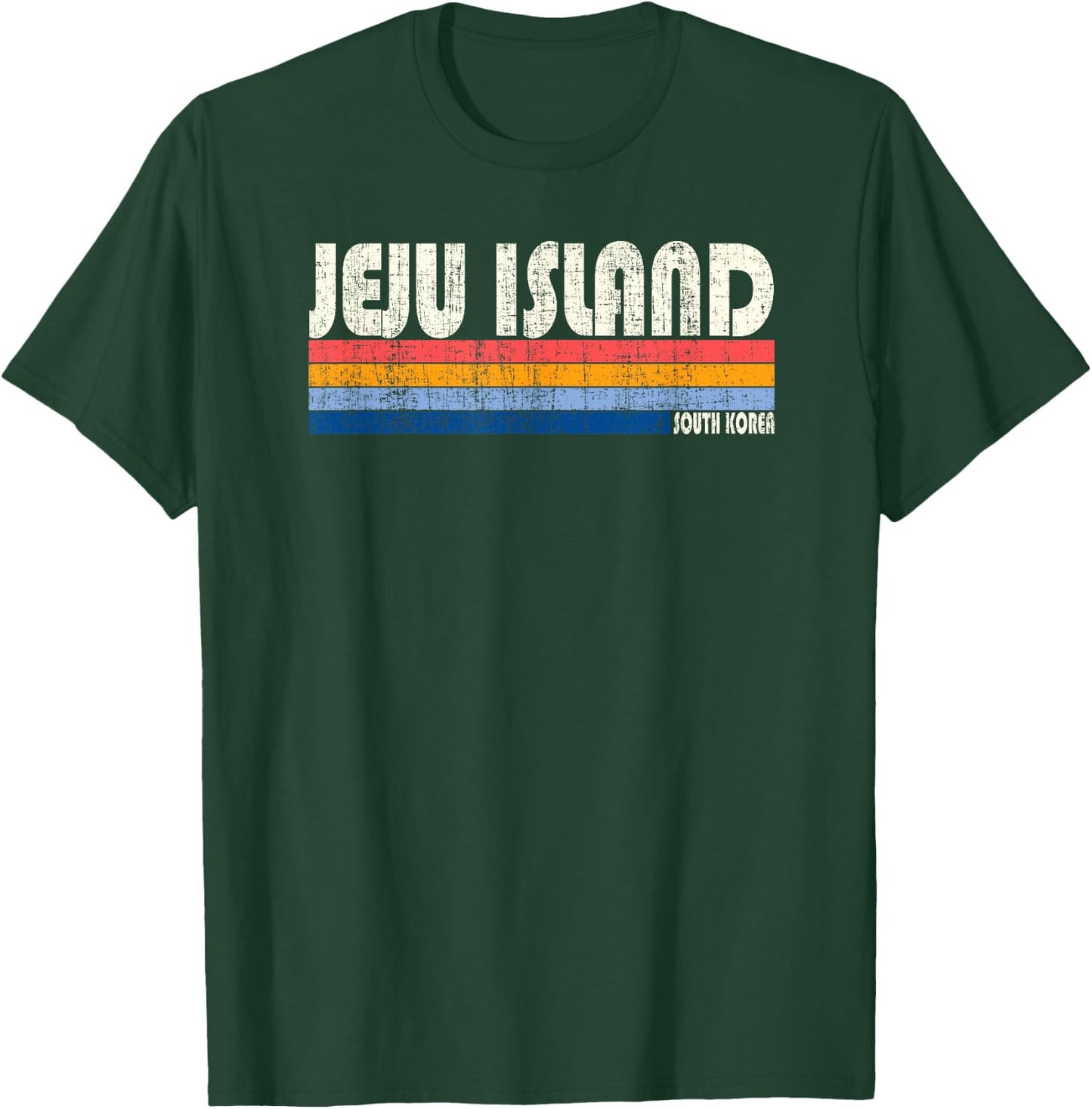 Vintage 70s Jeju Island, South Korea T-Shirt - T-Shirt | Forest