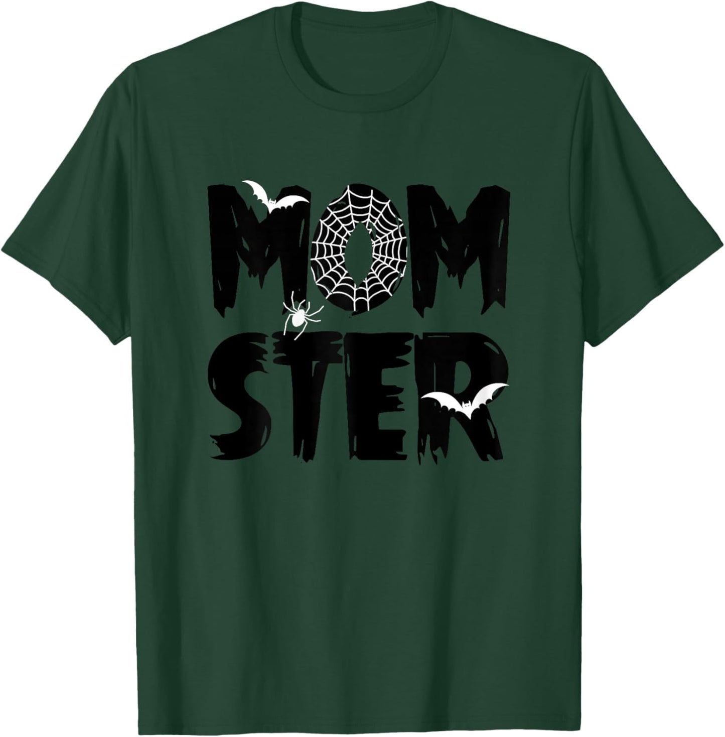 Halloween Momster Mom Monster Funny Costume Mommy Mama T-Shirt - T-Shirt | Forest