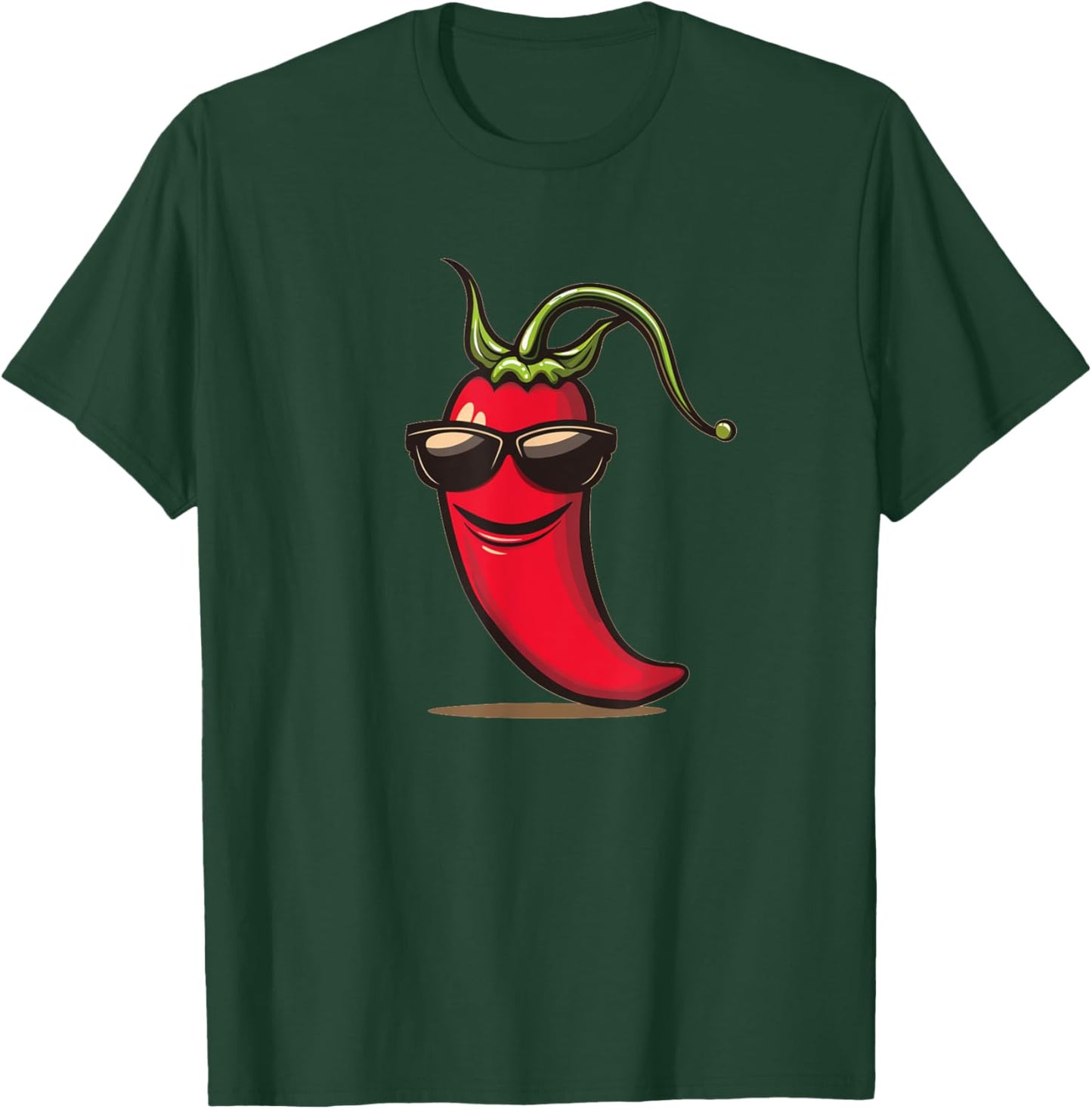 Nice Chili Costume with Sunglasses T-Shirt - T-Shirt | Forest