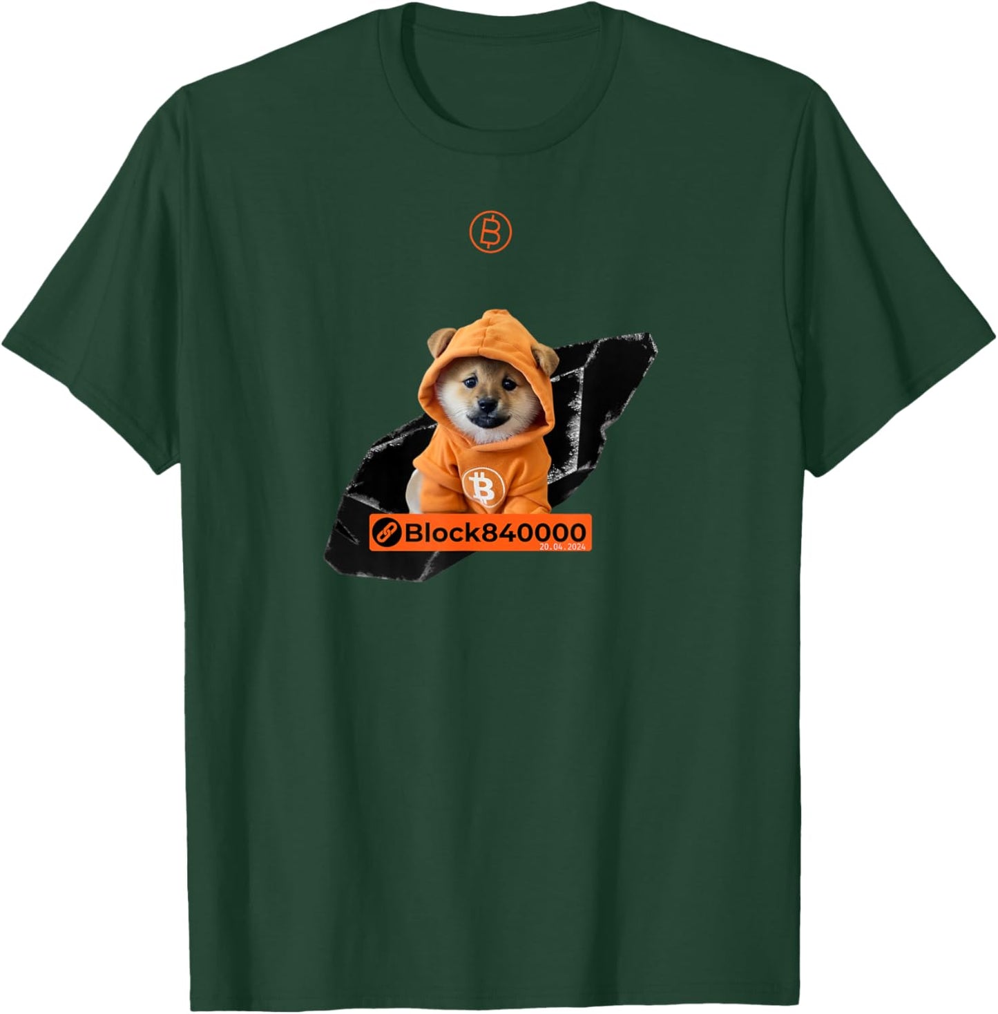 Bitcoin Runes - DOG GO TO THE MOON - #DOG T-Shirt - T-Shirt | Forest