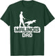 Belgian Malinois Rescue Lovers | Belgian Malinois Dad T-Shirt - T-Shirt | Forest