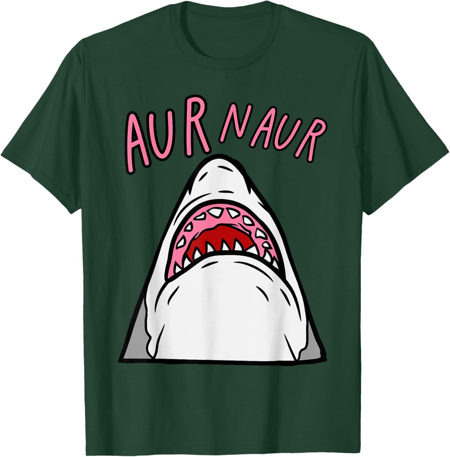 Aur Naur Funny Shark T-Shirt - T-Shirt | Forest