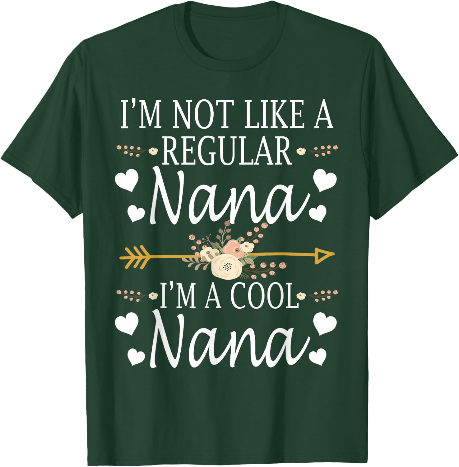 I'm Not Like A Regular Nana I'm A Cool Nana Mother's Day T-Shirt - T-Shirt | Forest