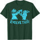 Vintage Evolve This Jesus And Darwin 2 T-Shirt - T-Shirt | Forest