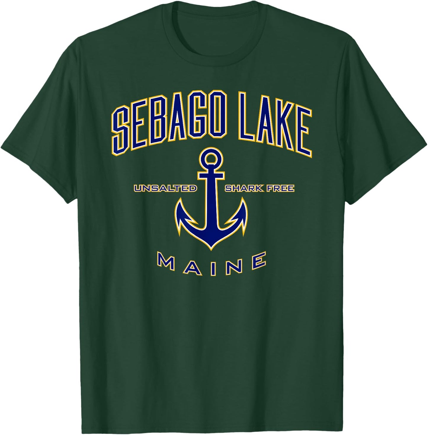 Sebago Lake Shirt , Men, Girls & Boys T-Shirt - T-Shirt | Forest