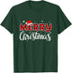 Merry Christmas Reindeer Xmas Family Women Men Funny T-Shirt - T-Shirt | Forest