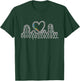Rollercoaster Lover Gift Rollercoaster Thrilling Heart Gifts T-Shirt - T-Shirt | Forest