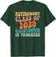 Retirement Class of 2029 Teacher Retirement Loading Gift T-Shirt - T-Shirt | Forest