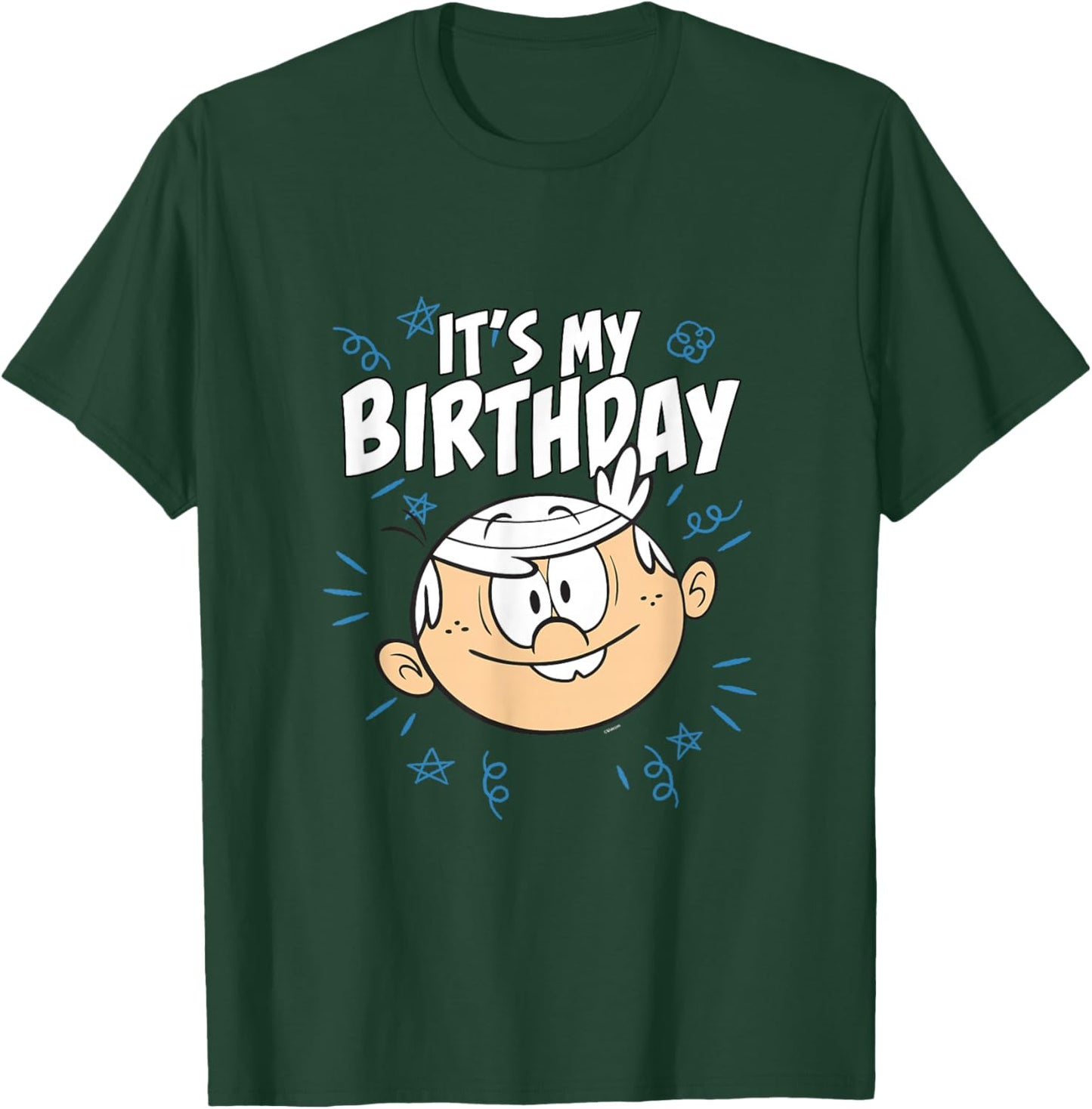 The Loud House Birthday It's My Birthday Lincoln Smile T-Shirt - T-Shirt | Forest