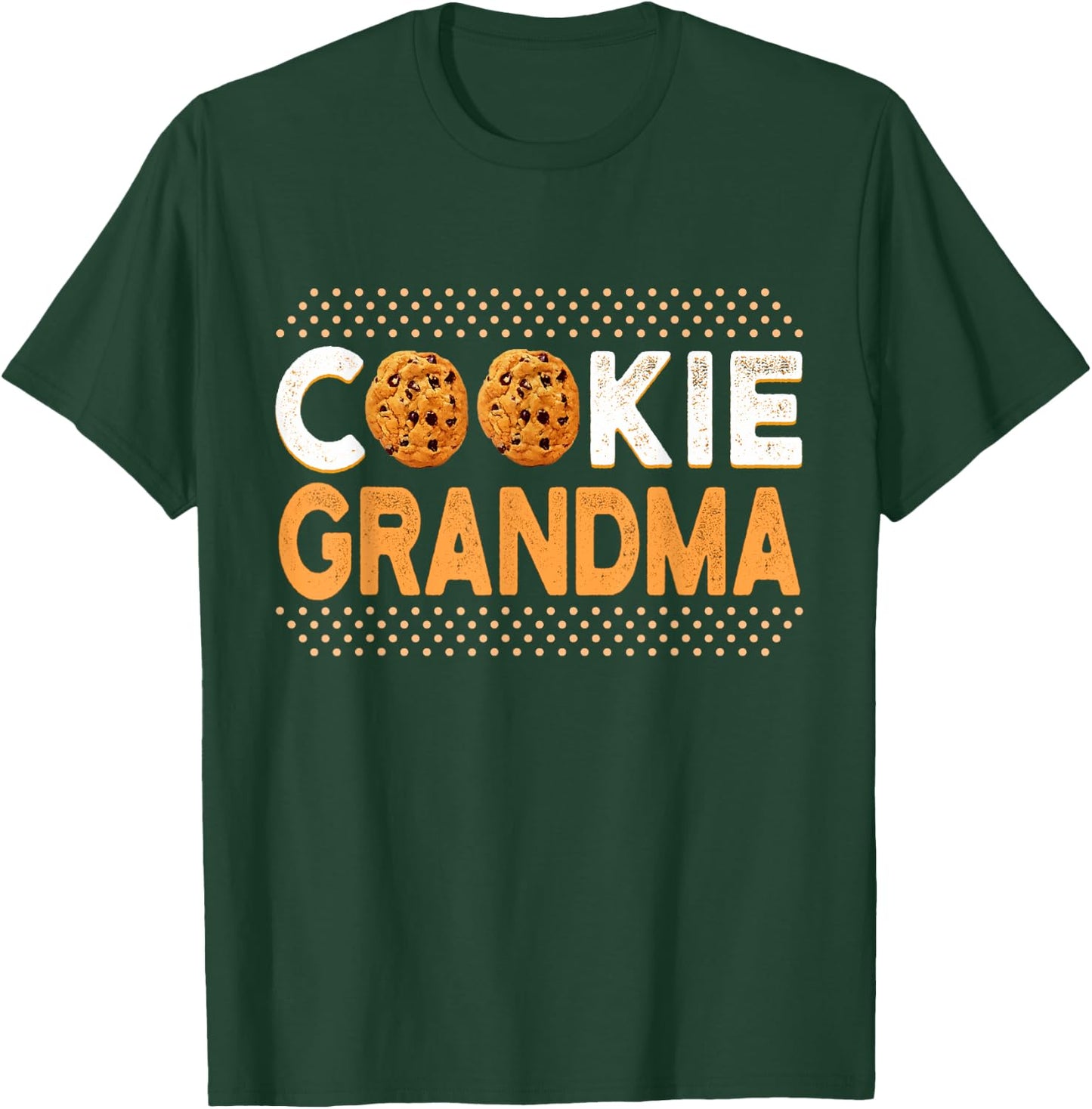 Cookie Grandma Funny Chocolate Chip Cookie T-Shirt - T-Shirt | Forest