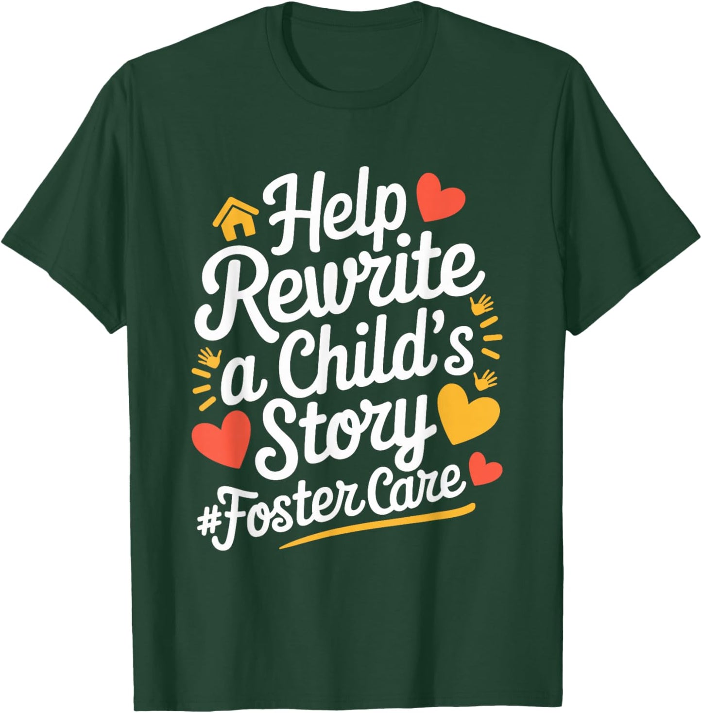 Foster Care Design For Foster Parents Foster Mom And Dad T-Shirt - T-Shirt | Forest