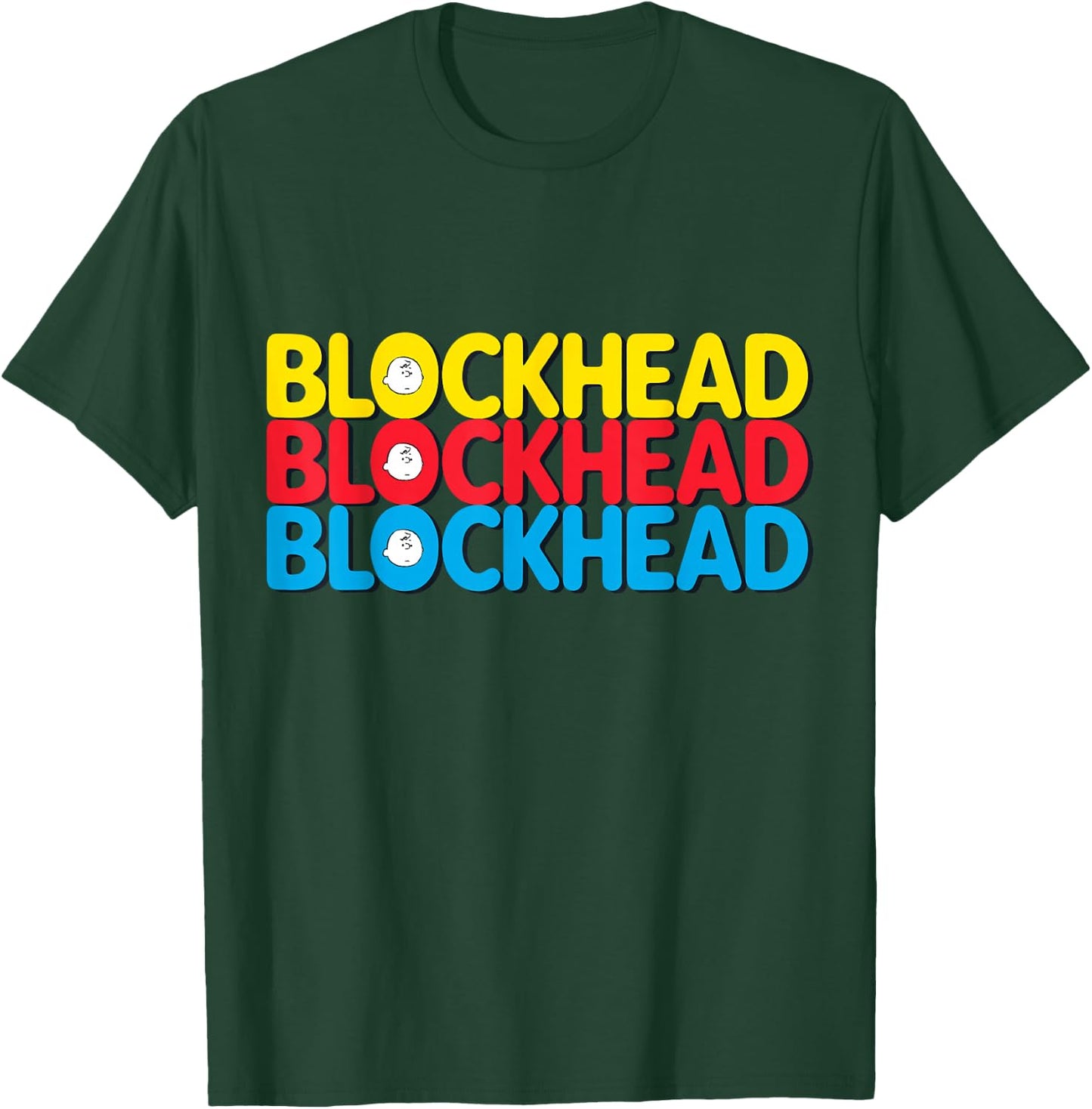 Peanuts Have Blockhead T-Shirt - T-Shirt | Forest