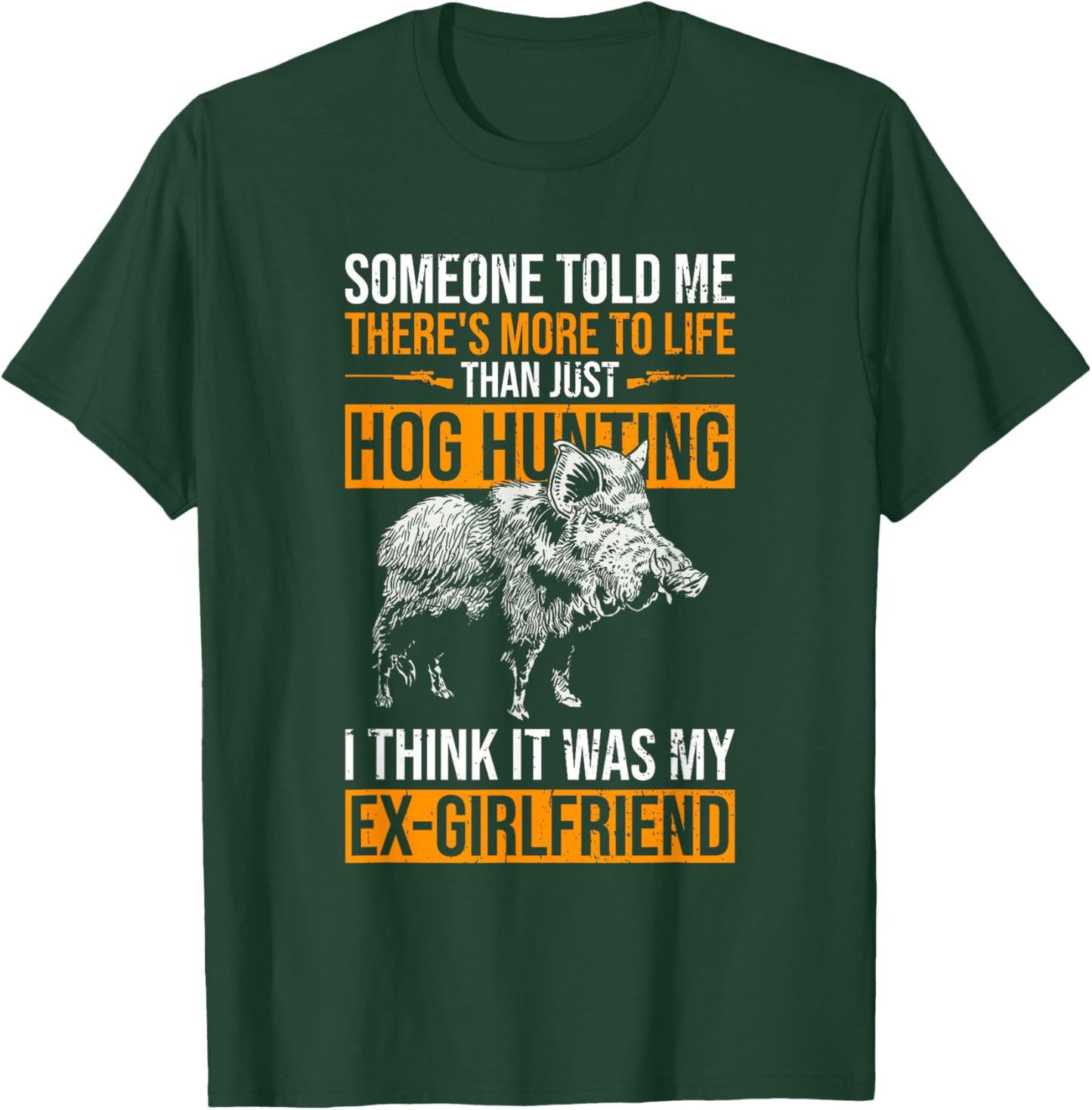 Hog Hunting Design For Boar Hunting T-Shirt - T-Shirt | Forest